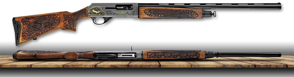 MOZZBERK N-700 / N-02 Kapaklı Yarı Otomatik Av Tüfeği FÜME İŞLEMELİ