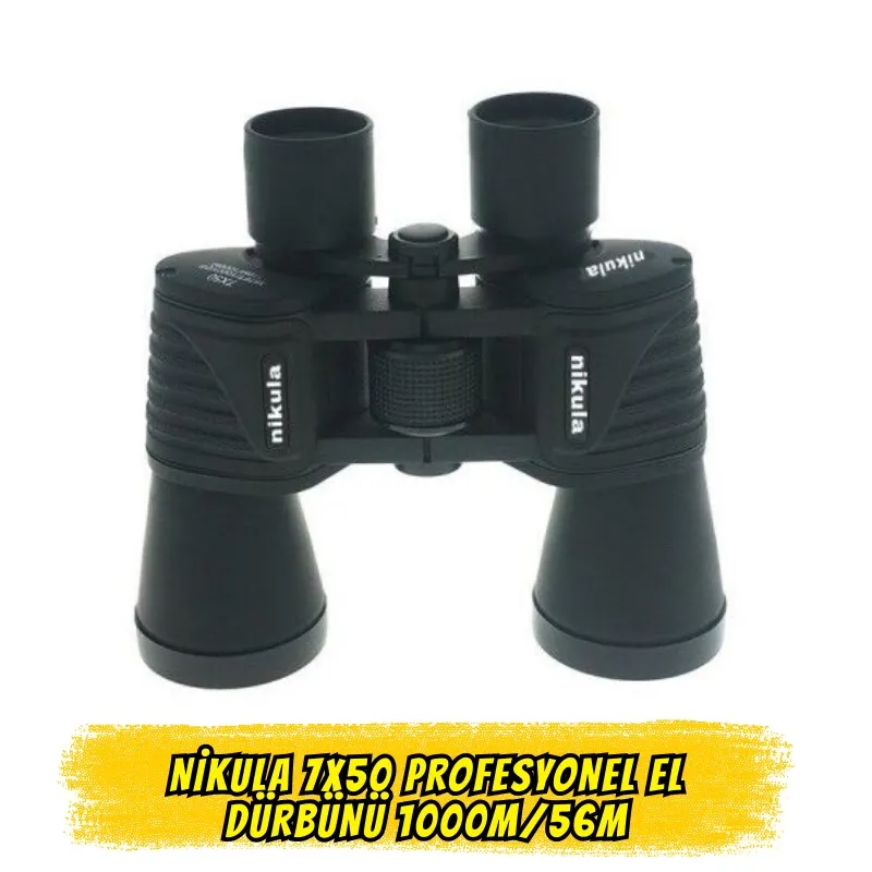 Nikula 7x50 Profesyonel El Dürbünü 1000m/56m