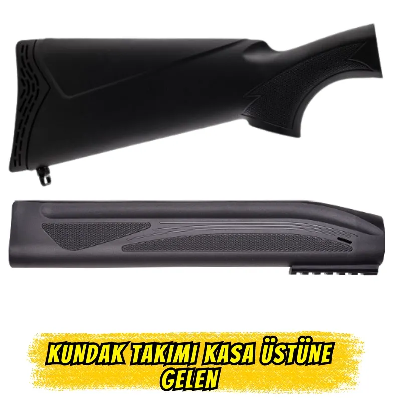 Otomatik Tüfek Kundak Takımı kasa üstüne uzanan