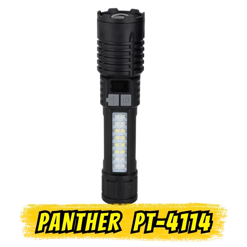 PANTHER PT-4114 USB ŞARJLI EL FENERİ