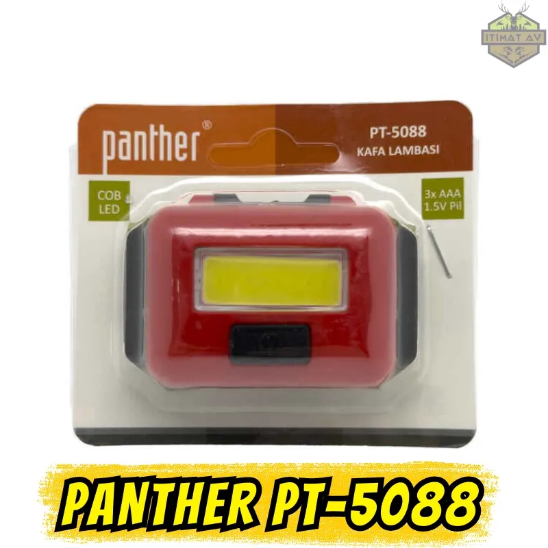PANTHER PT-5088 PİLLE ÇALIŞAN KAFA LAMBASI