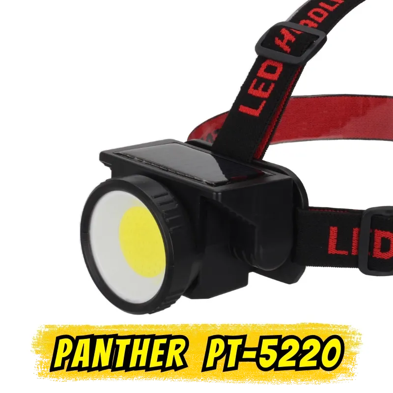 PANTHER PT-5220 USB SOLAR ŞARJLI KAFA LAMBASI