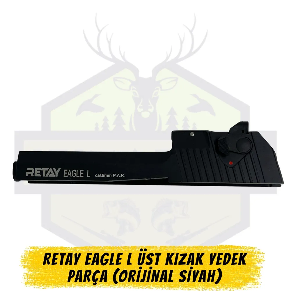 Retay Eagle L Üst Kızak Yedek Parça (Orijinal Siyah)