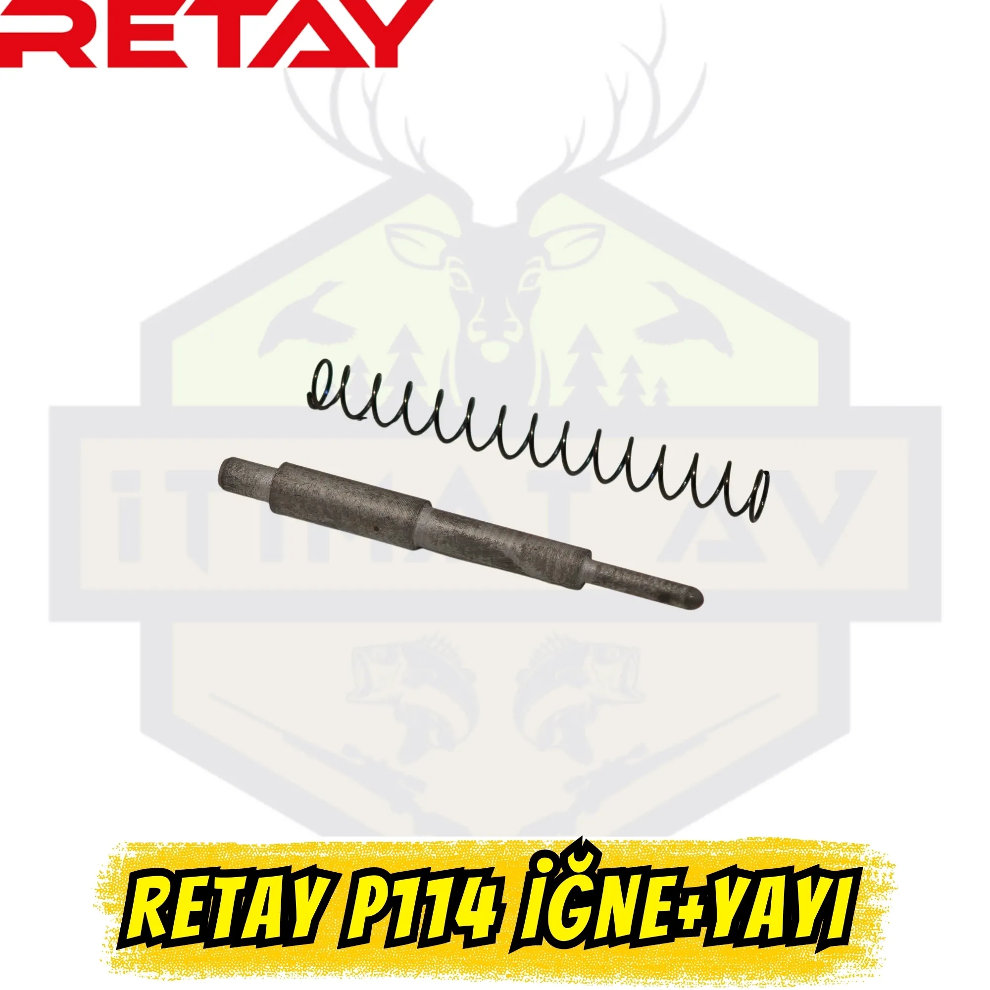 Retay P114 İğne ve İğne Yayı Takımı