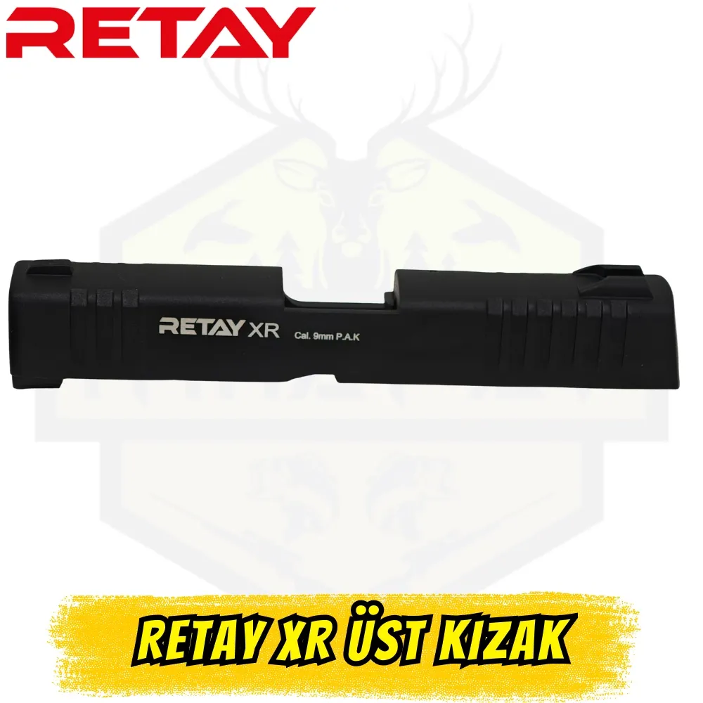 Retay XR Kurusıkı Tabanca Üst Kızak (Sürgü) - Siyah