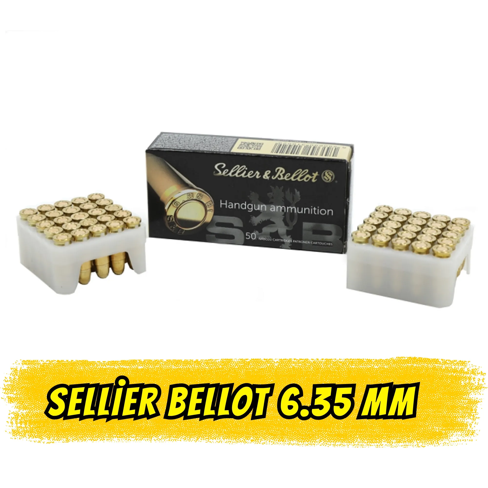 Sellier Bellot 6.35 mm Tabanca Mermisi