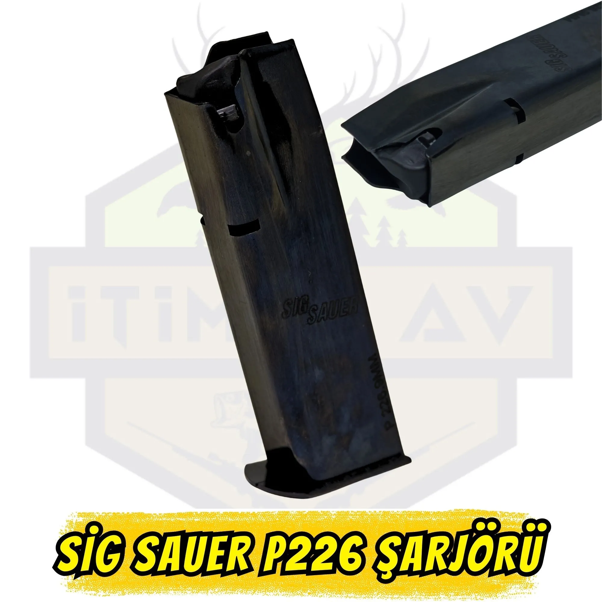 Sig Sauer P226 Şarjör Ölçüleri 120mm x 31.85mm