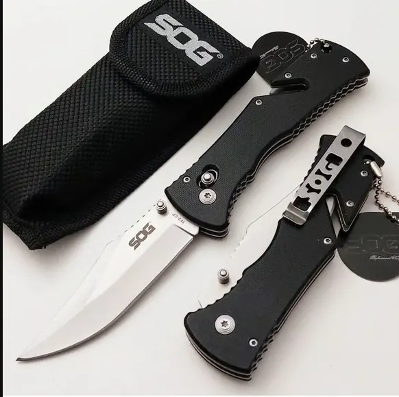 SOG TF2-CP RD Kurtarma Çakı 22 cm - Manuel, İp Kesme, Kılıflı