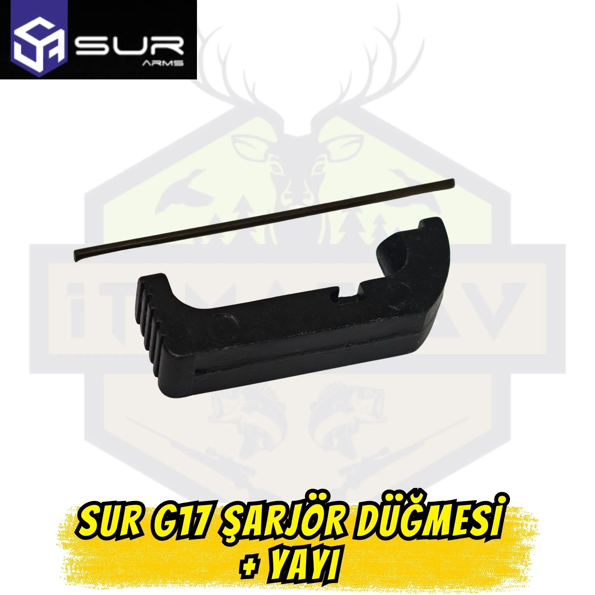 Sur G17 Şarjör Düğmesi ve Yayı Takımı