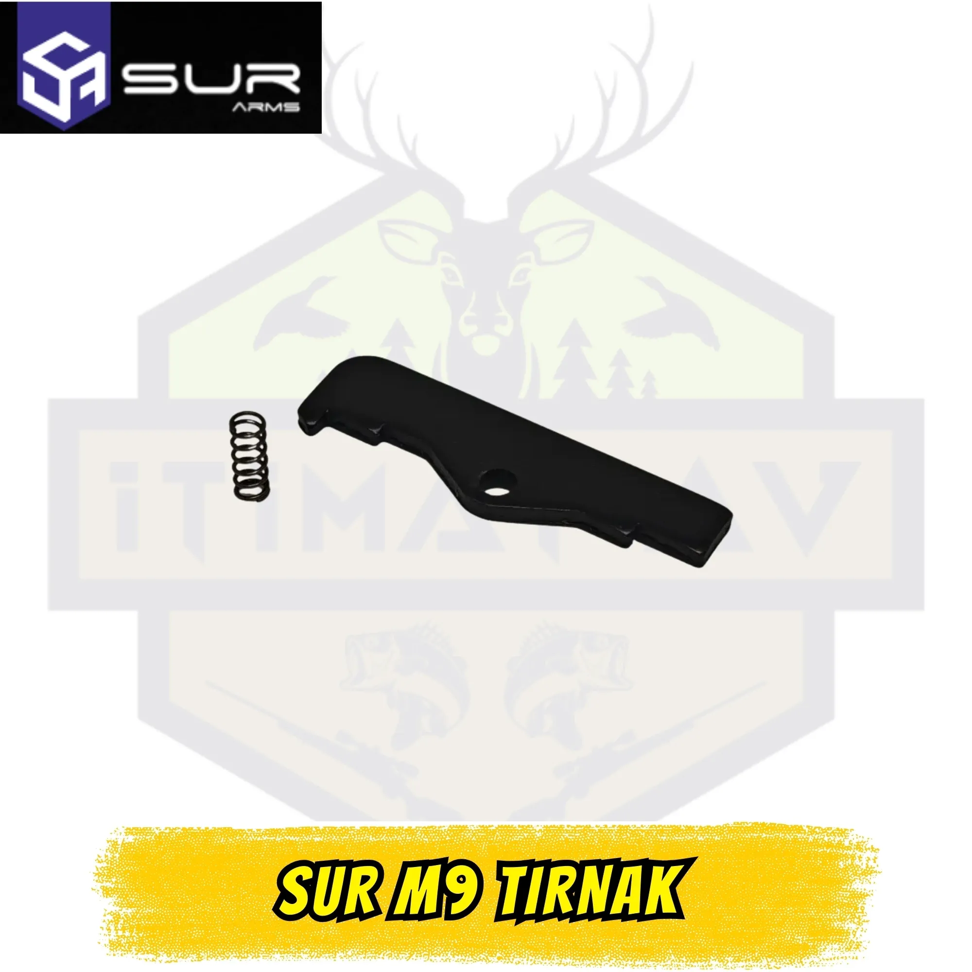 Sur M9 Kuru Sıkı Tabanca Tırnak ve Tırnak Yayı (Orijinal Uyumlu Set)