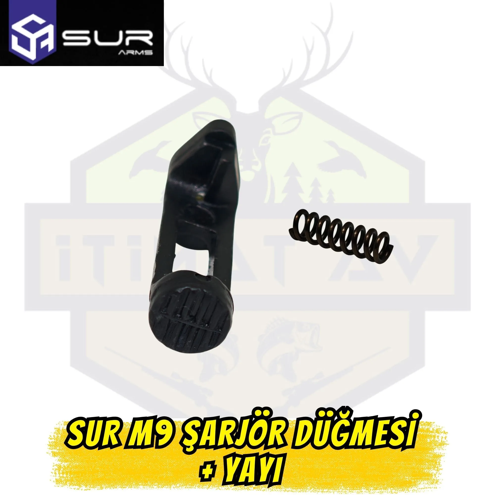 Sur M9 Şarjör Düğmesi ve Yayı Takımı