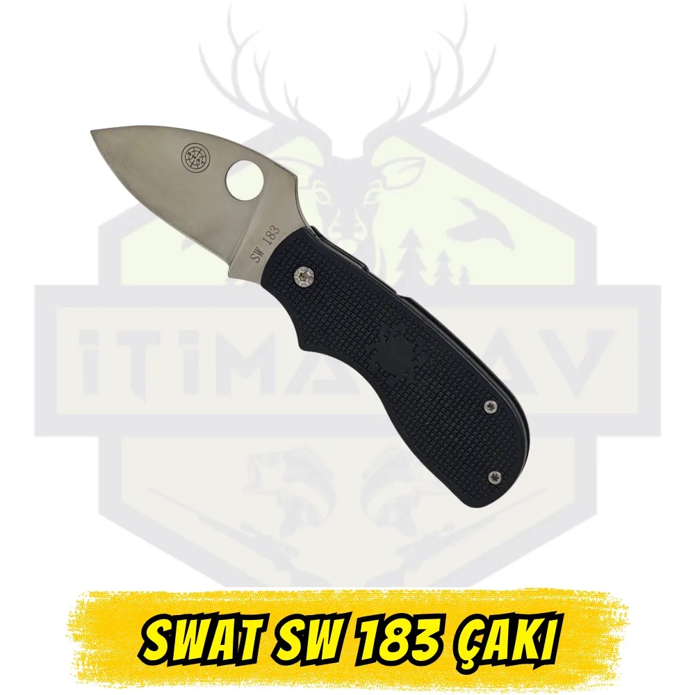 SWAT SW183 Ucuz Ekonomik Katlanır Çakı - Açık 15 cm Kapalı 6.5 cm Klipsli