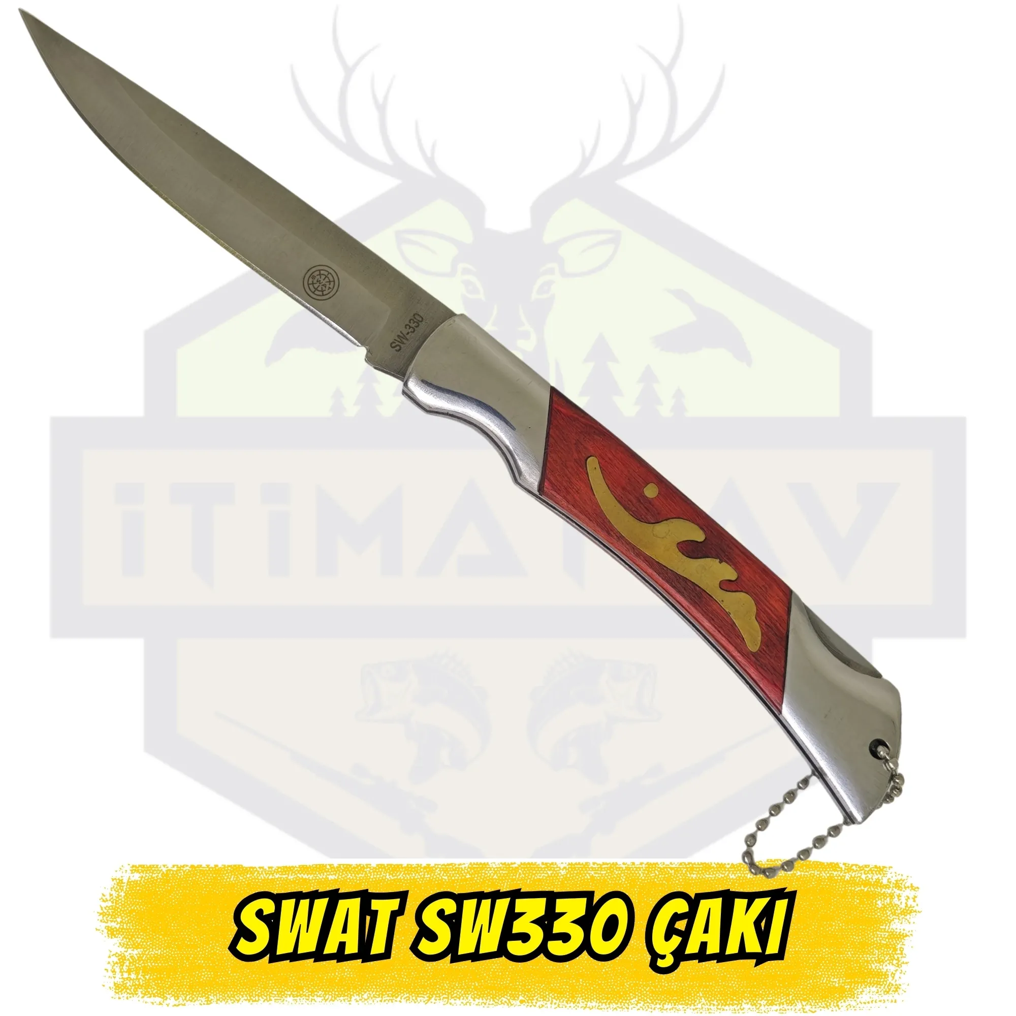 SWAT SW330 Katlanır Çakı - Açık Uzunluk 21 cm Kapalı 11.5 cm