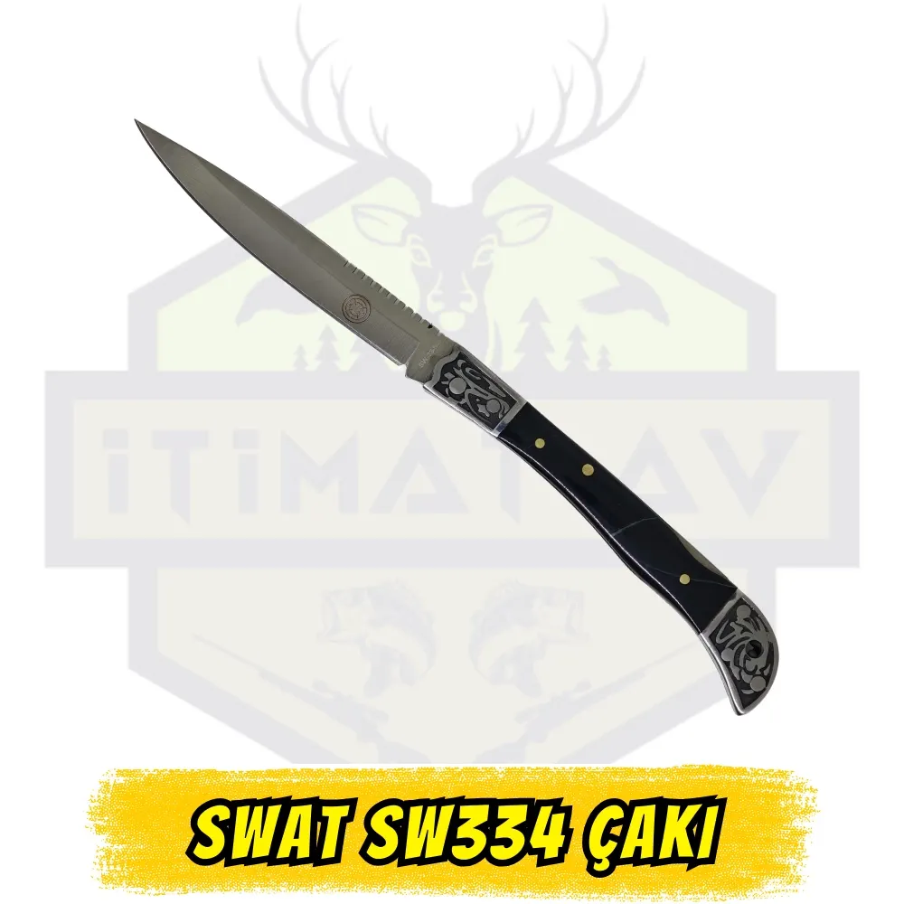 SWAT SW334 Ucuz Ekonomik Katlanır Çakı - Açık 19 cm Kapalı 10.5 cm