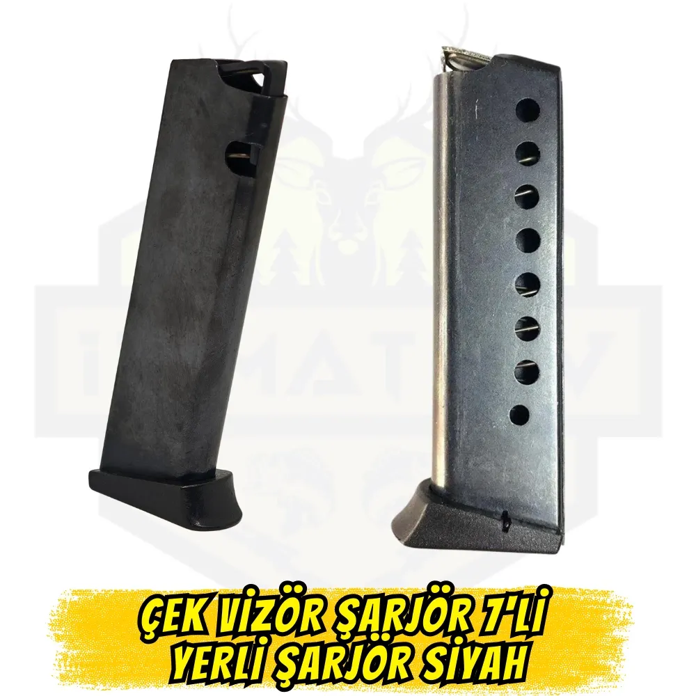 Çek Vizör (CZ-50 / CZ-70) 7.65mm Tabanca Şarjörü (7 Fişek Kapasiteli)