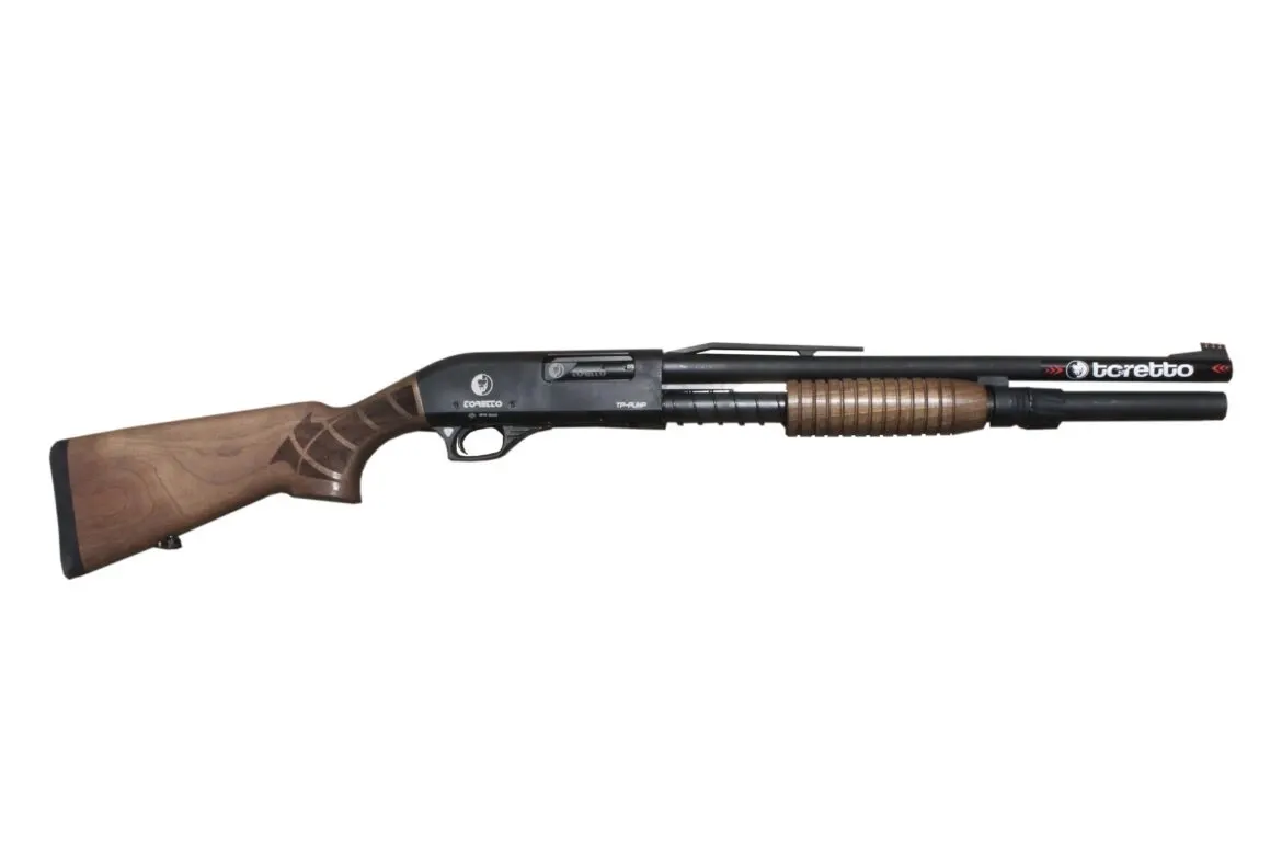 Toretto TP-Pump Ağaç Siyah Pompalı Av Tüfeği
