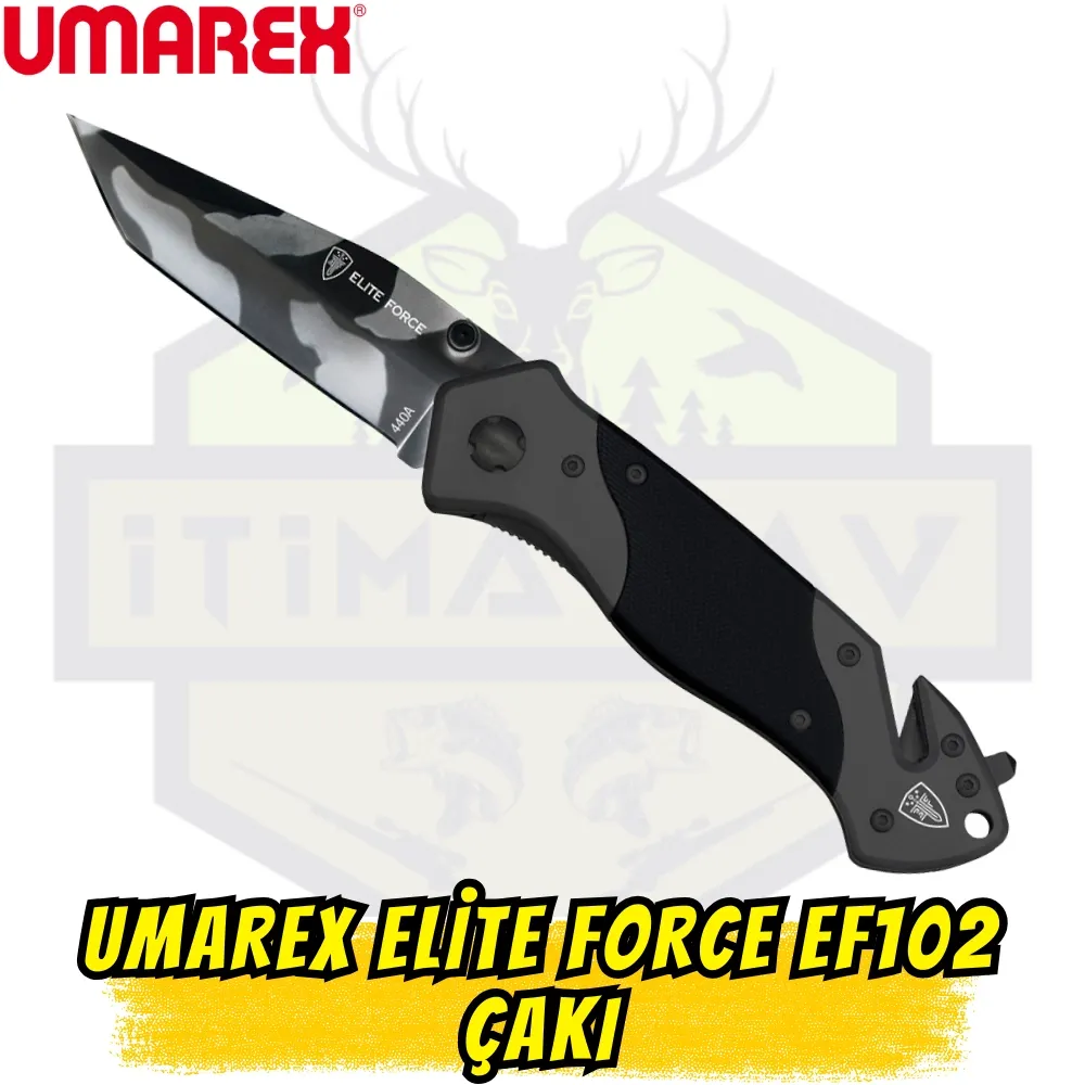 Umarex Elite Force EF102 Çakı - Cam Kırıcı Hızlı İp Kesici Liner Lock