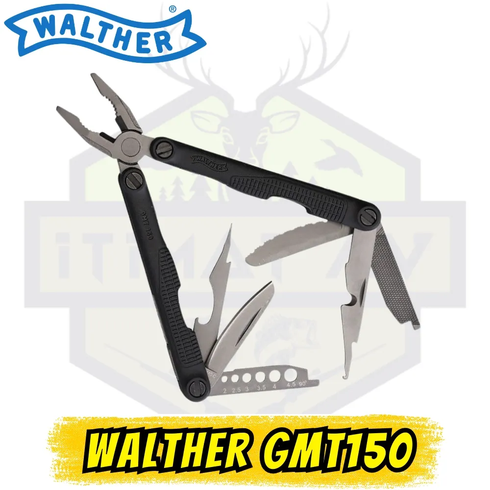 Umarex Walther Multitool GMT150 Çok Amaçlı Çakı - 11 Fonksiyonlu