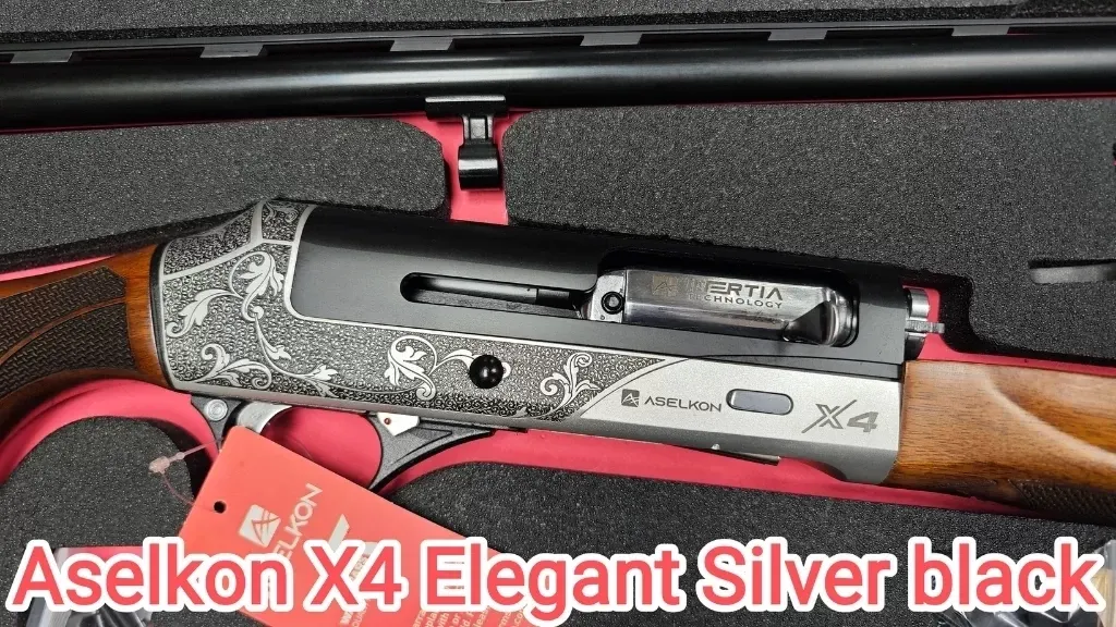 X4 Elegant Silver Black