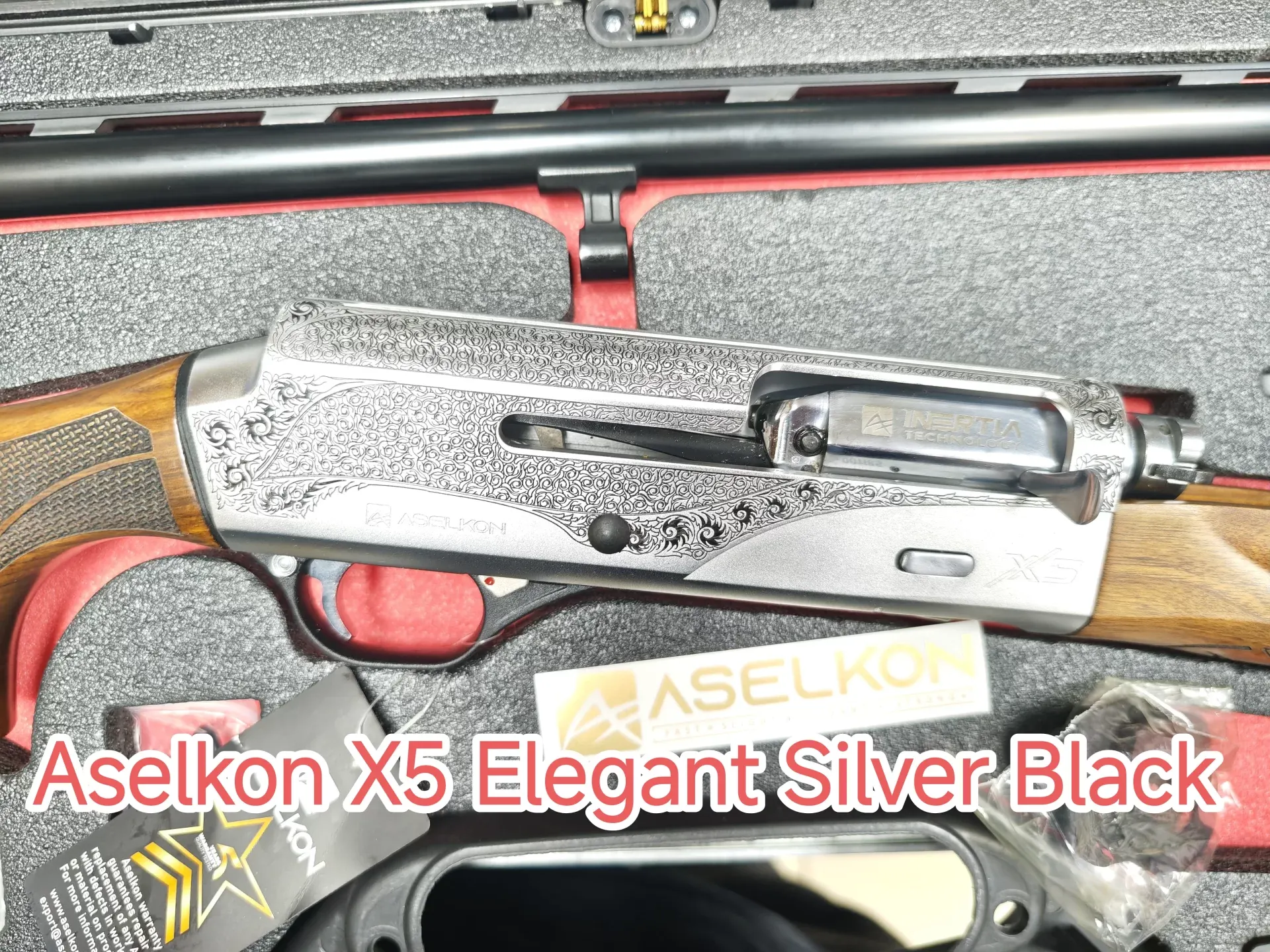 Aselkon X5 Elegant Silver Black