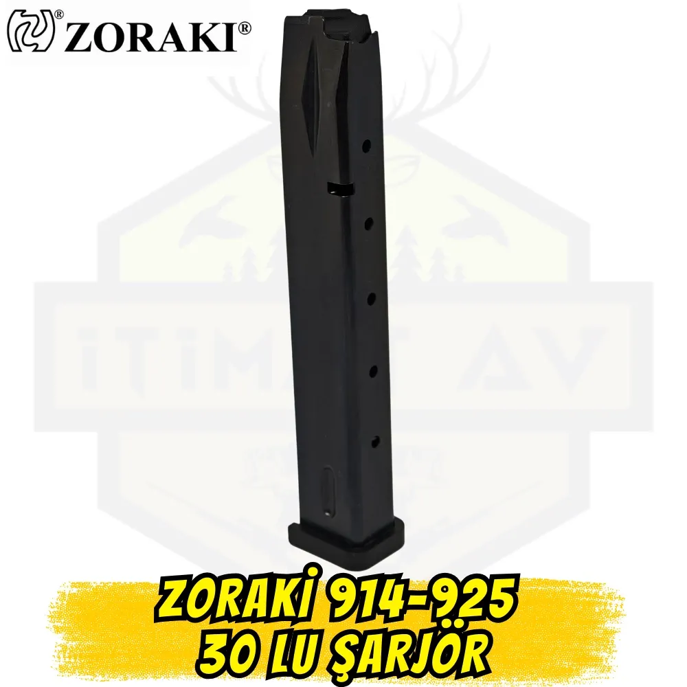Zoraki 914 Kurusıkı Tabanca 30lu Yedek Şarjör (Yüksek Kapasite)