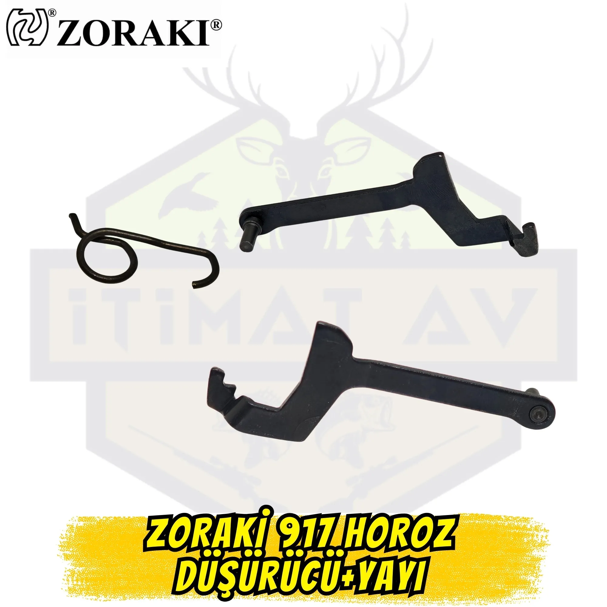Zoraki 917 Modelleri İçin Horoz Düşürücü ve Yayı Takımı