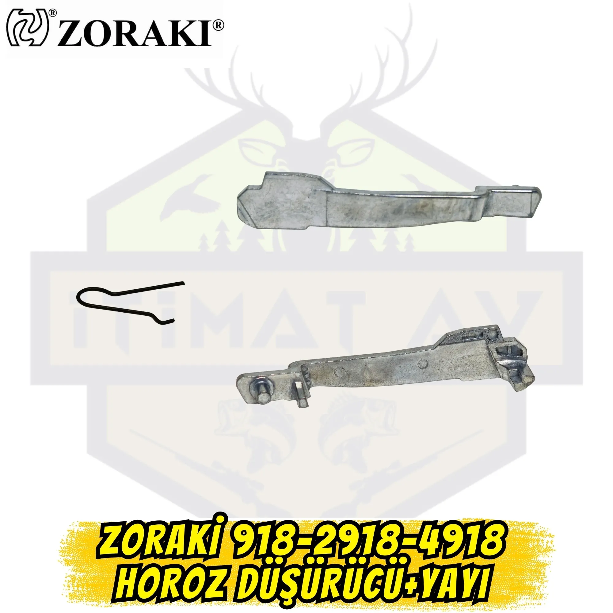 Zoraki 918-2918-4918 Modelleri İçin Horoz Düşürücü ve Yayı Takımı