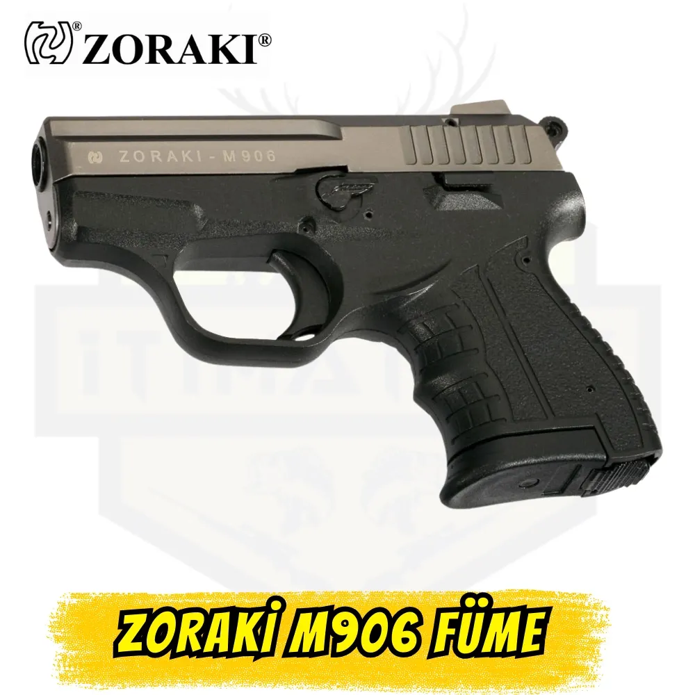 Zoraki M906 Kurusıkı Tabanca - Füme (Mikro Kompakt Seri)
