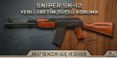 Sniper SN12 Şarjörlü Yarı Otomatik Av Tüfeği: Taktik Güç ve Hassasiyetin Buluşması
