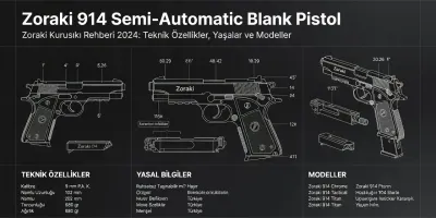 Zoraki Kurusıkı Rehberi 2026: Teknik Özellikler, Yasalar ve Modeller