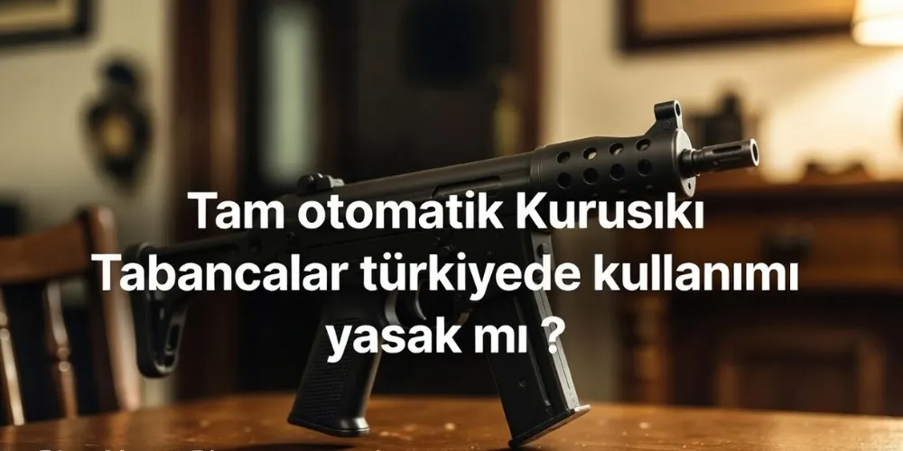 Tam Otomatik Kurusıkı Tabancalar Neden Yasak? Hukuki ve Teknik Gerçekler