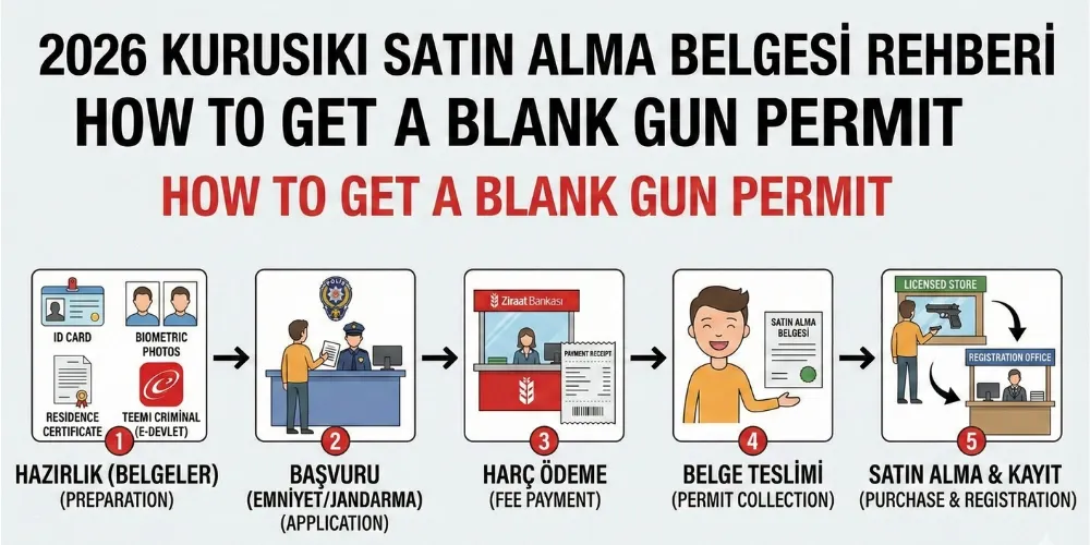 Kurusıkı Ruhsatı Nasıl Alınır 2026 ?