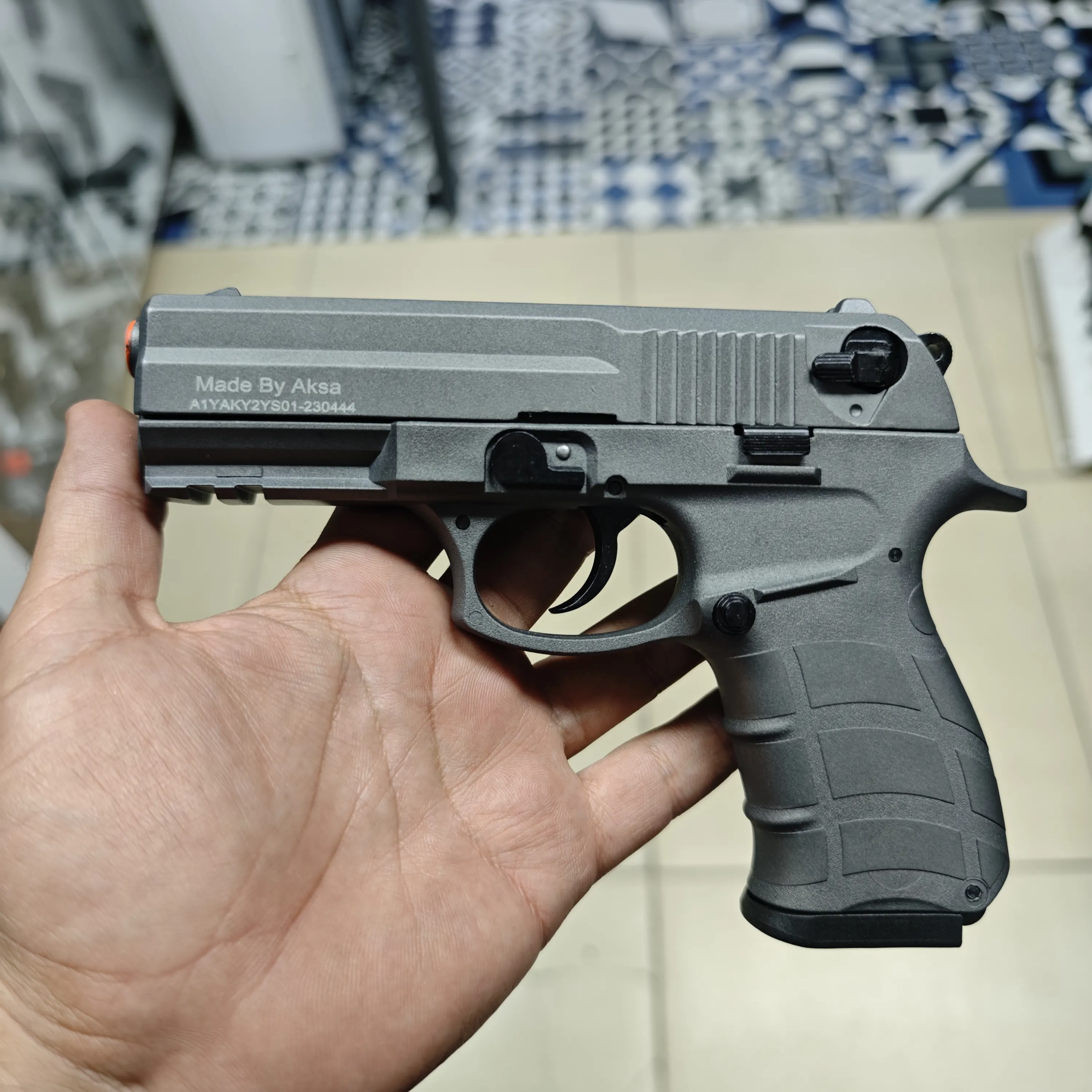 AKSA AK15 KURUSIKI SES TABANCASI TUNGSTEN