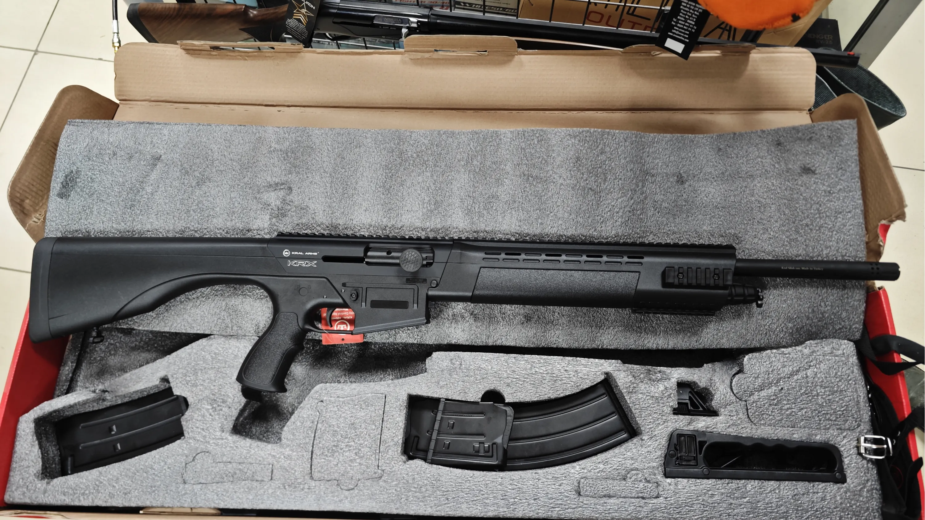 KRAL KRX TACTİCAL ŞARJÖRLÜ Av Tüfeği