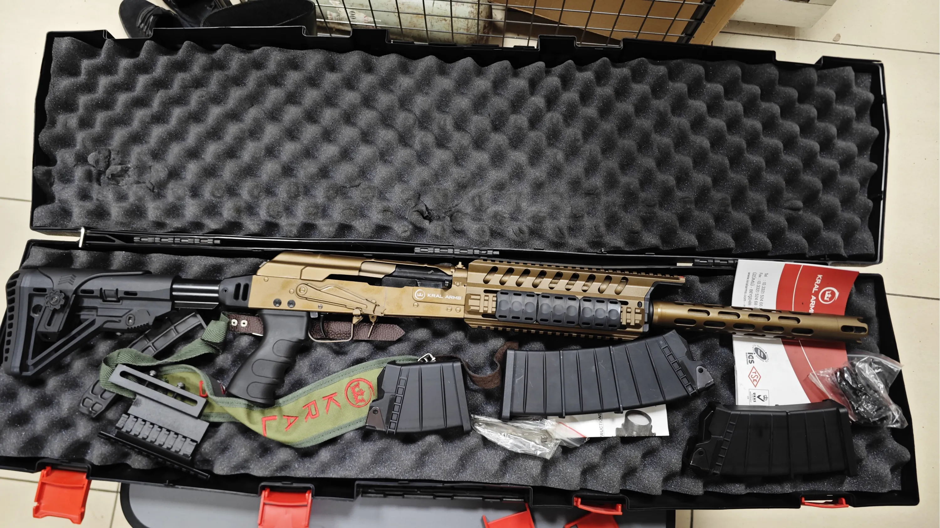 KRAL XPS Tactical ŞARJÖRLÜ YARI OTOMATİK AV TÜFEĞİ BROZE