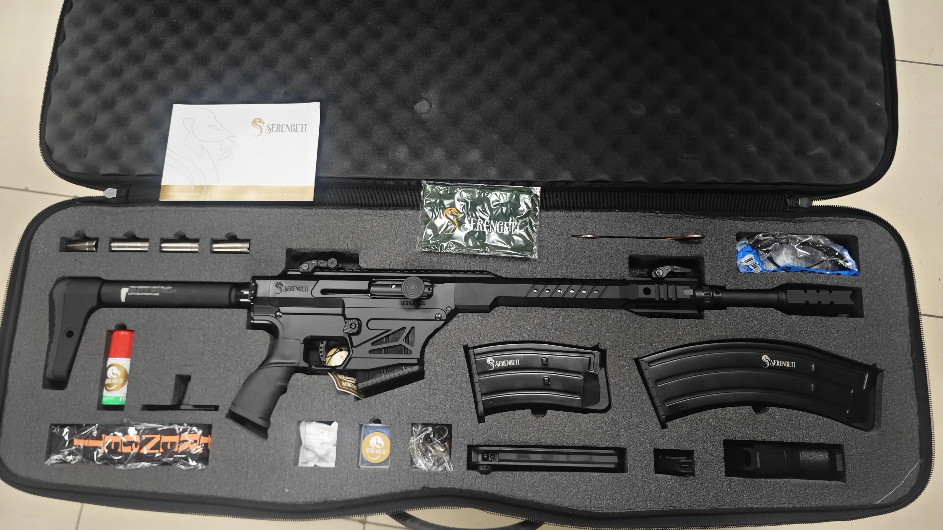 Serengeti Legion 120 Black Otomatik Av Tüfeği SİYAH