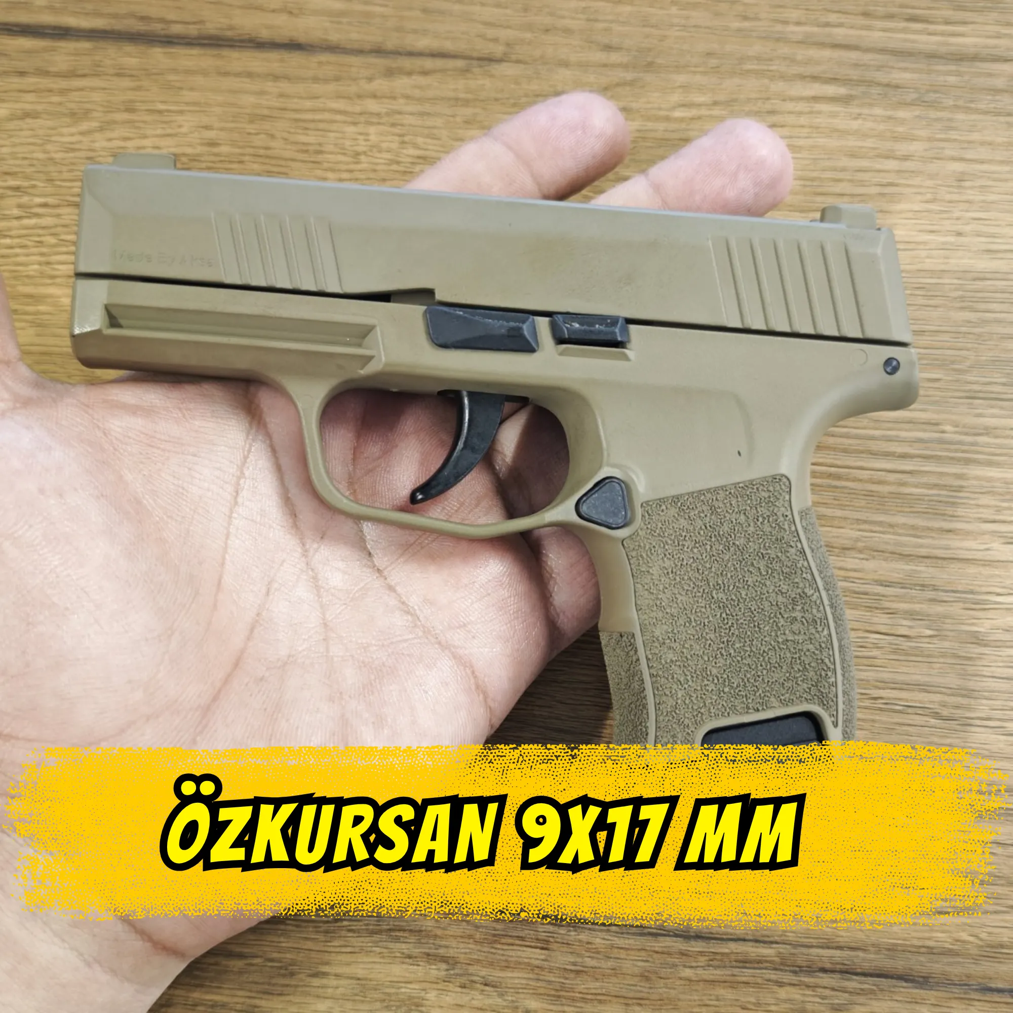 AKSA AK21 KURUSIKI SES TABANCASI ÇÖL