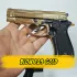 Blow P29 9mm Kurusıkı Ses Tabancası - Parlak Altın (Gold) Limited Edition