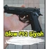BLOW F92 Kurusıkı Ses Tabancası Siyah