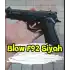 BLOW F92 Kurusıkı Ses Tabancası Siyah