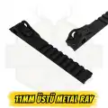 11mm - 22mm Metal Ray Çevirici Adaptör - Yüksek Sarsıntı Dirençli Picatinny Ray