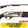AGM Prometheus GOLD DELUXE Yarı Otomatik Av Tüfeği (Altın Gravürlü - Türk Cevizi)