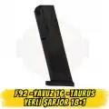 Beretta F92 / Yavuz 16 / Taurus PT92 Uyumlu Yerli Üretim Şarjör (18+1)
