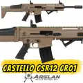 Castello CSR12 Şarjörlü Av Tüfeği SCAR tipi SCAR KLONU ÇÖL CRS01