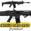 Castello CSR12 Şarjörlü Av Tüfeği SCAR tipi SCAR KLONU SİYAH CRS02