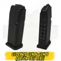 Glock 19 Gen 4 / Gen 5 Şarjör (15 Fişek Kapasiteli - İçi Çelik Dışı Polimer Yerli)