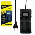 HD-8991B 3.7V Li-iOn 2’li Pil Şarj Cihazı USB Kablolu