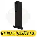 A Kalite Yerli Üretim 9mm 18+1 Yüksek Kapasiteli Tabanca Şarjörü