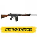 Hunt Group G12-B Şarjörlü Av Tüfeği G3 Tipi Av Tüfeği piyade tüfeği klonu SİYAH AHŞAP
