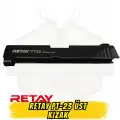Retay PT-23 Üst Kızak Yedek Parça (Orijinal Siyah)